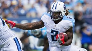 Derrick Henry der diesjährige Rushing-Champion, hier in einem Preseason Game von 2016